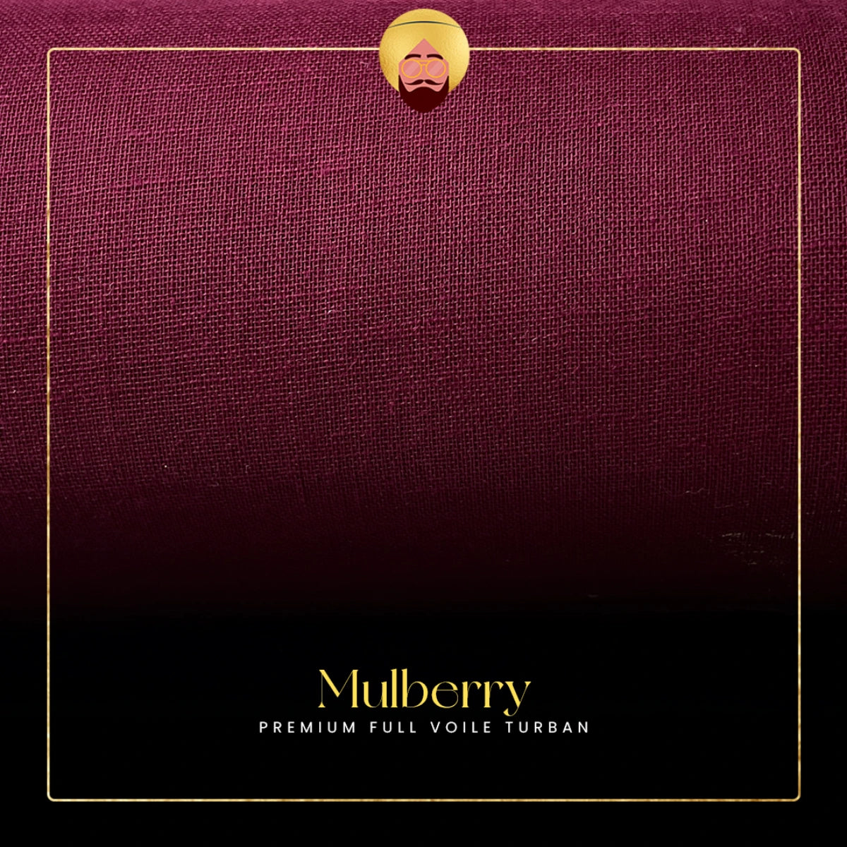 Mulberry | Premium Full Voile Turban